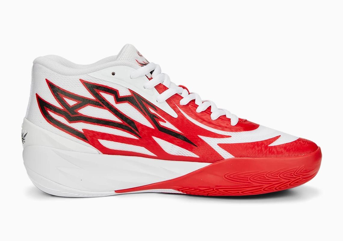 Puma LaMelo Ball MB.02 White Red